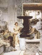 Alma-Tadema, Sir Lawrence The Sculpture Gallery (mk23) china oil painting reproduction